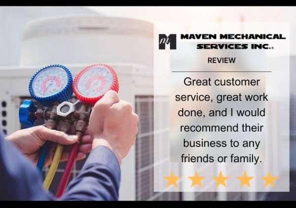 Maven Mechanical good review from customer.